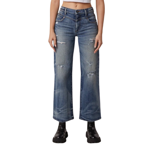 CONRAD HIGH RISE WIDE LEG FRONT REG HEM