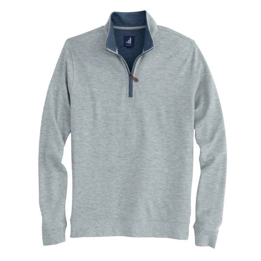Sully ¼ Zip Pullover (Light Gray)