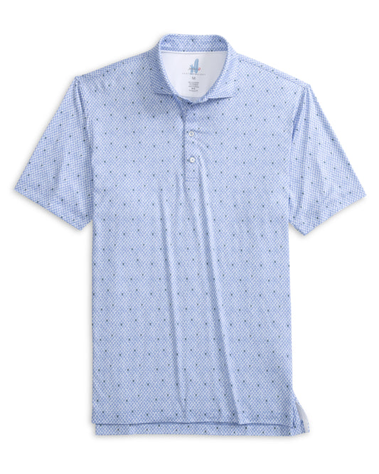 Featherweight Performance Polo - Fernando Print (Seychelles)
