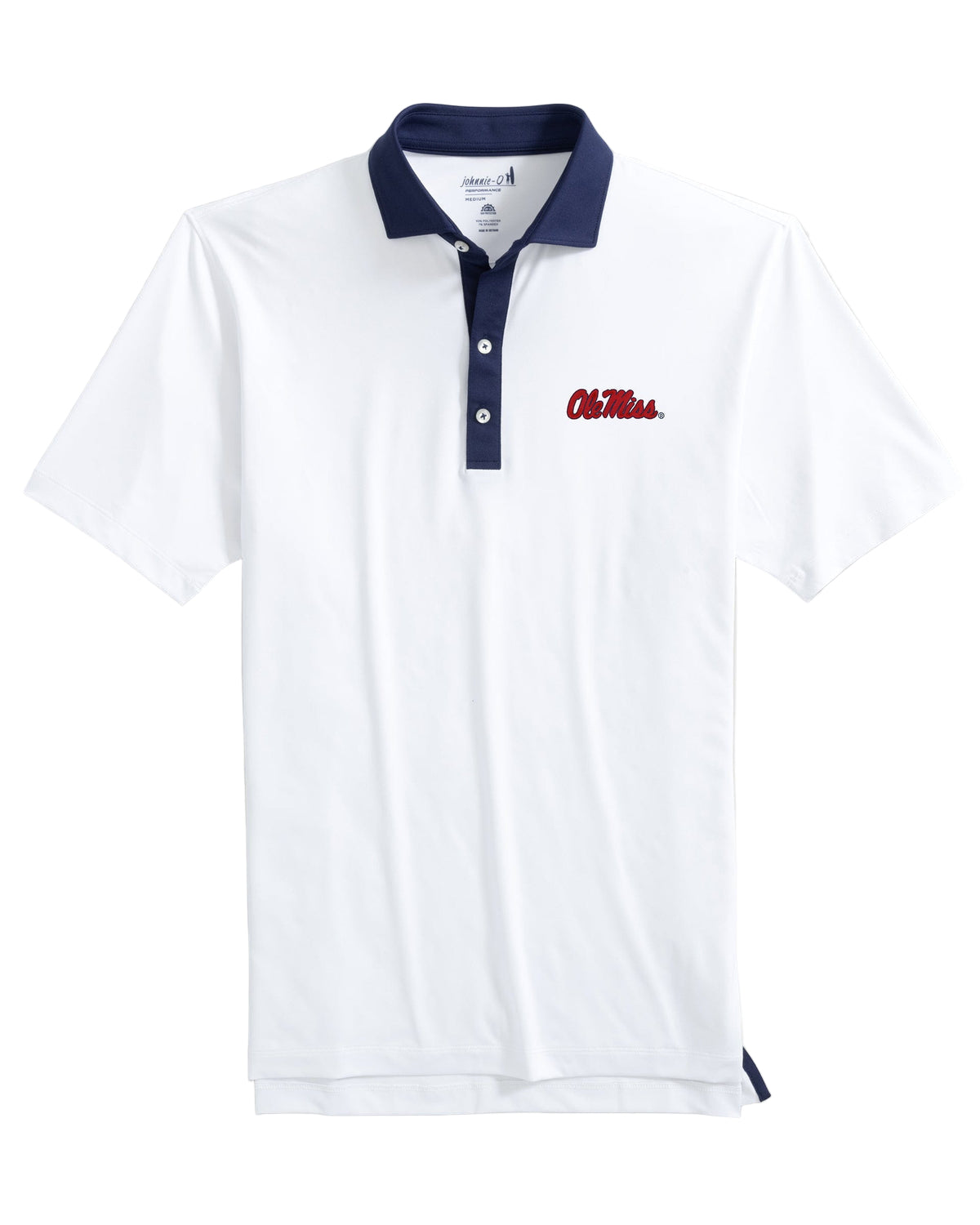 Ole Miss Ramos Performance Jersey Polo (Midnight Navy)