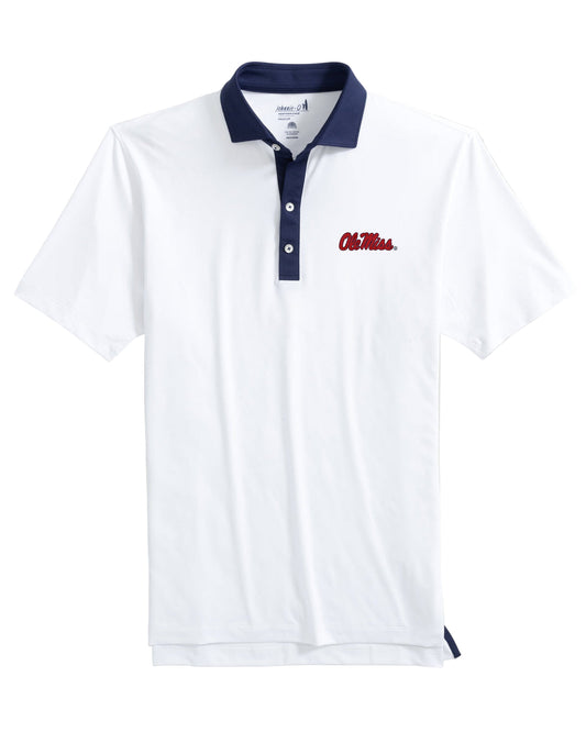 Ole Miss Ramos Performance Jersey Polo (Midnight Navy)
