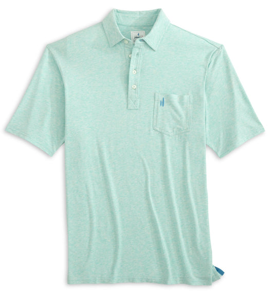 Original 4-Button Polo - Heathered 2.0 (Snorkel)