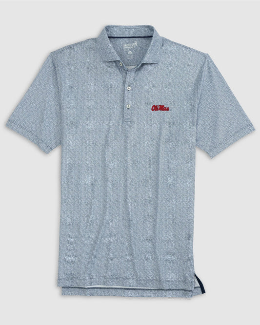Ole Miss Hinson Jersey Performance Polo (Midnight Navy)
