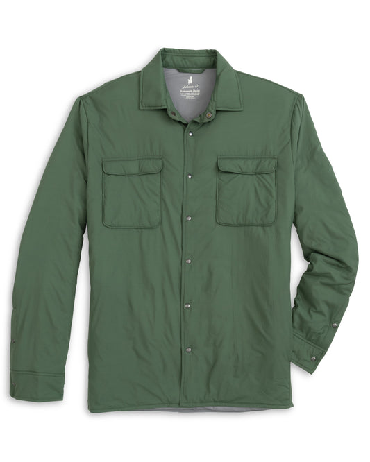 Denzel Featherweight Shacket (Kelp)