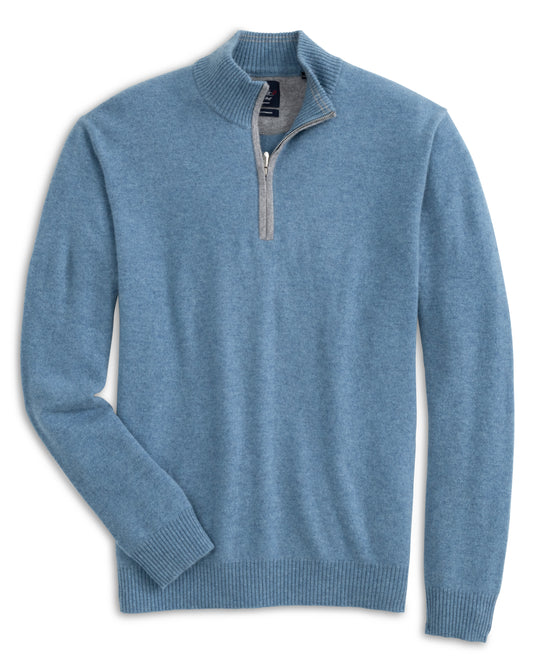 Niccolo 1/4 Zip Sweater (Isle)