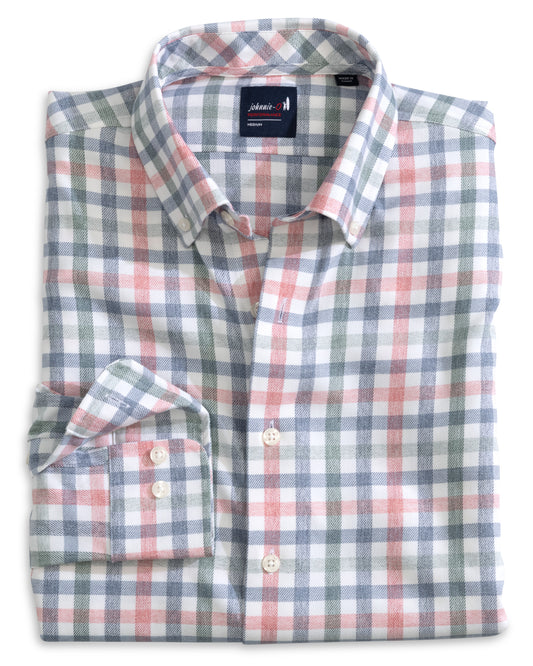 Everyday Performance Button Down Shirt - Callum (Navy)