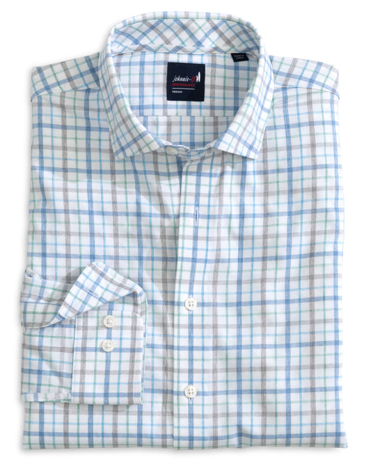 Performance Button Down Shirt - Maarten (Navy)