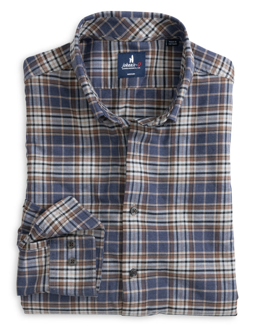 Kamper Button Down Shirt (Charcoal)