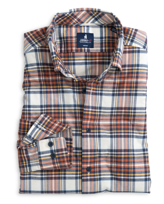 Knick Button Down Shirt (Pumpkin)