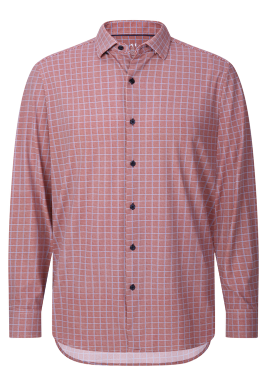 Red Check Performance Sport Shirt