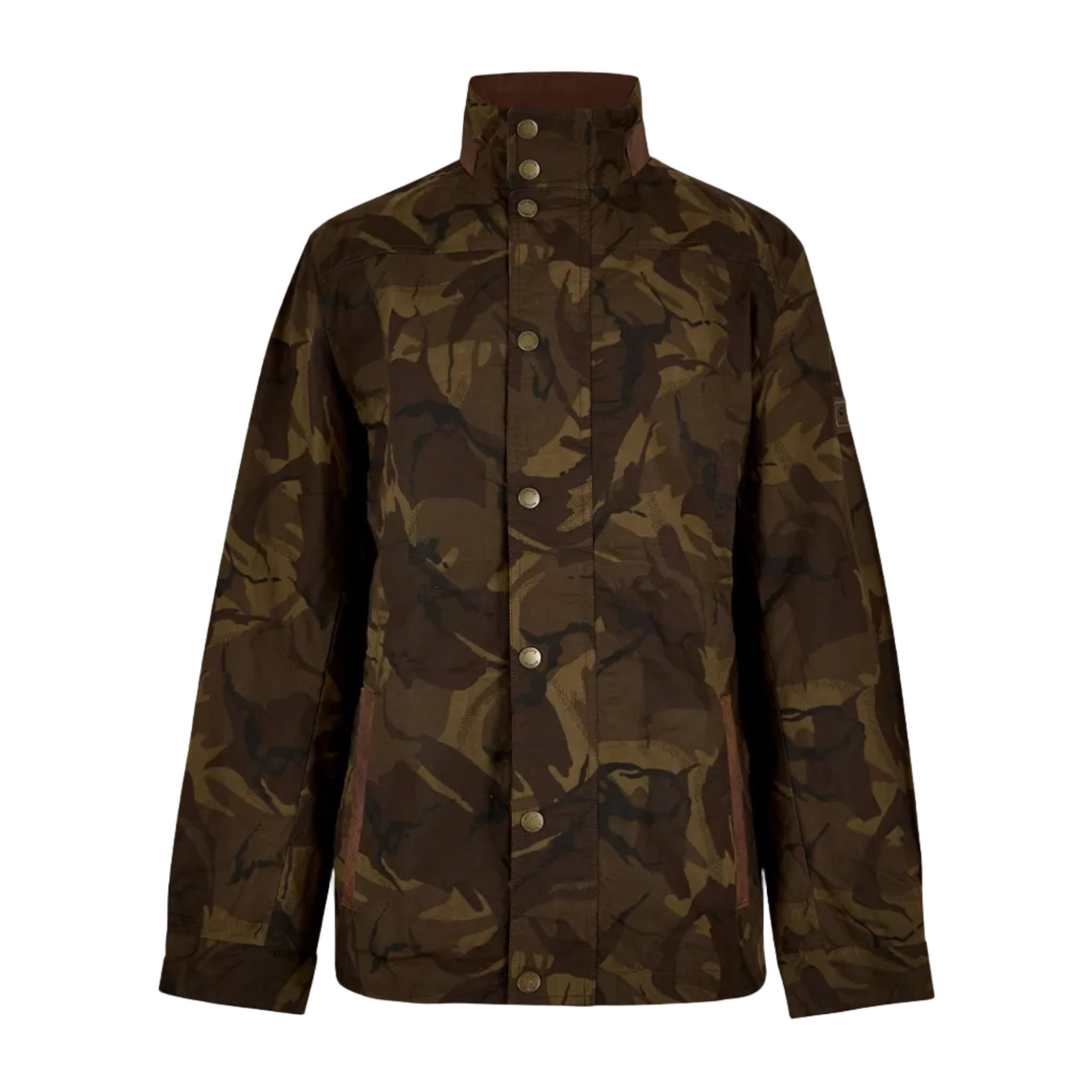 Carrickfergus LTD Wax Jacket (Brown Camo)