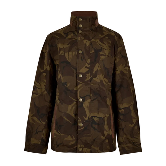 Carrickfergus LTD Wax Jacket (Brown Camo)