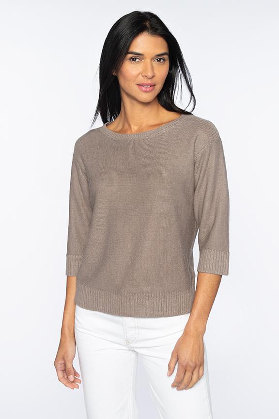 TEXTURE EASY PULLOVER