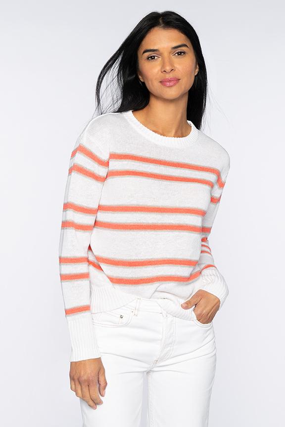 CROP STRIPE CREW