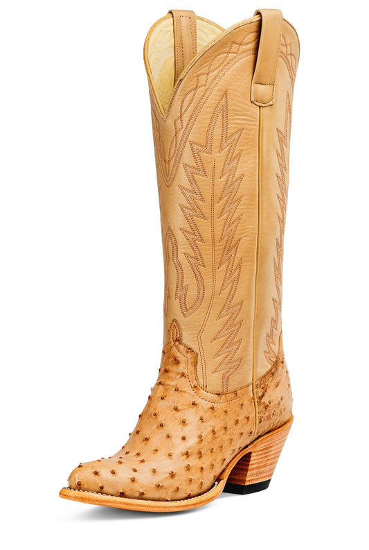 M4006 TAN VINTAGE OSTRICH