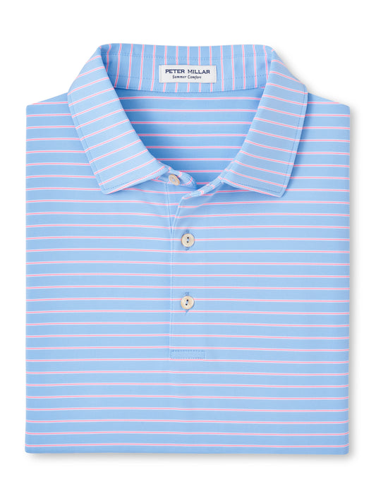 Drum Performance Jersey Polo (Cottage Blue)