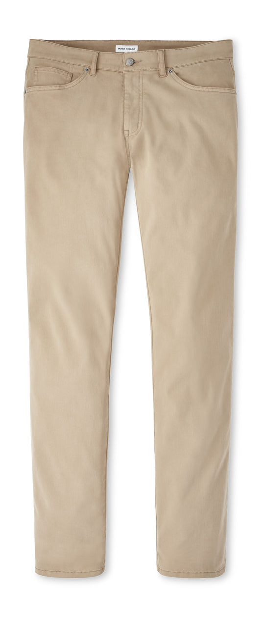 Signature Sateen Five-Pocket Pant (Grain)