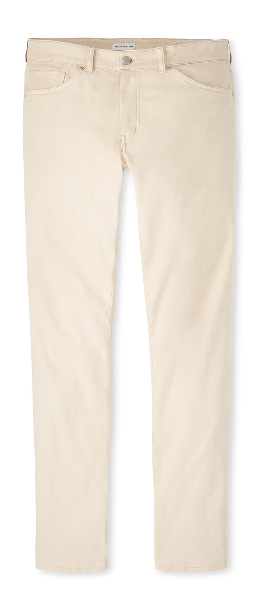 Signature Sateen Five-Pocket Pant (Sand)