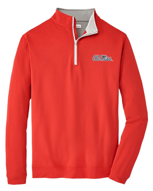 Ole Miss Perth Performance Quarter-Zip (RED3)