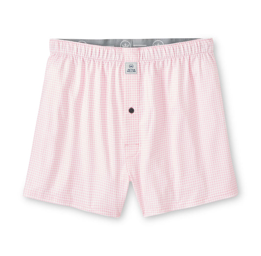 Nebraska Performance Boxer Short (Palmer Pink)