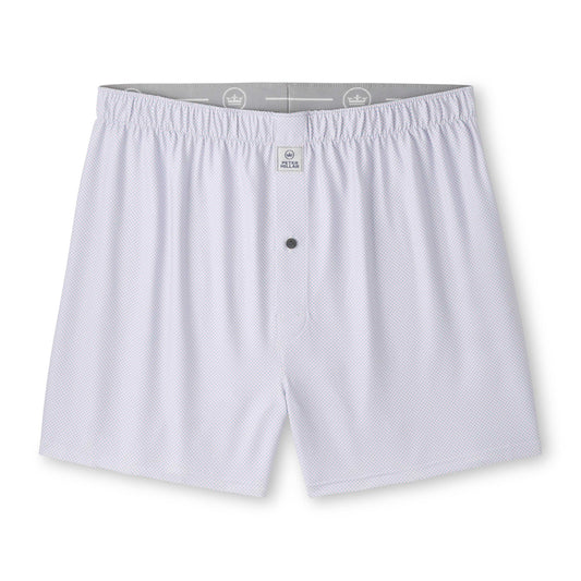 Phoenix Performance Boxer Short (White/Cottage Blue)