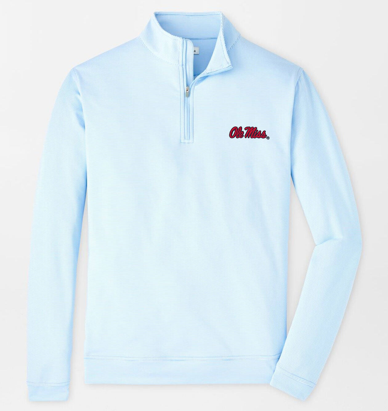 Ole Miss Perth Mini Stripe Performance Quarter-Zip (Multiple Colors)