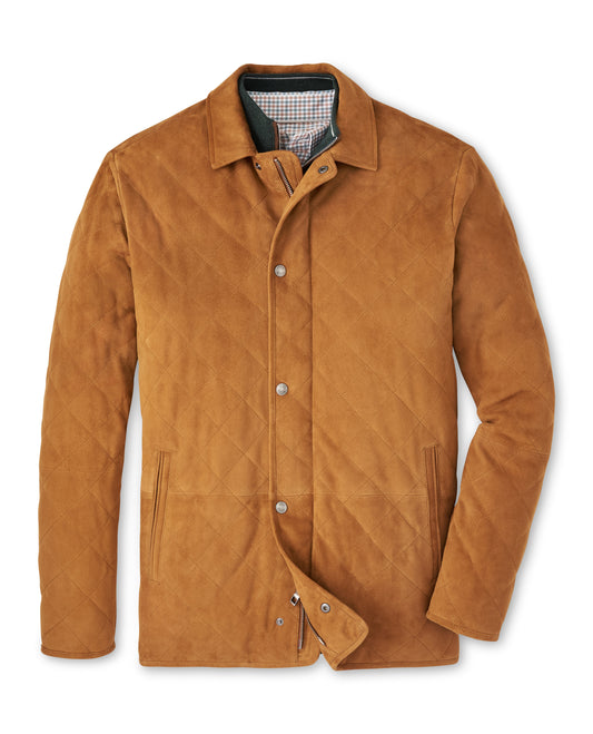 Suffolk Suede Coat (Whiskey)