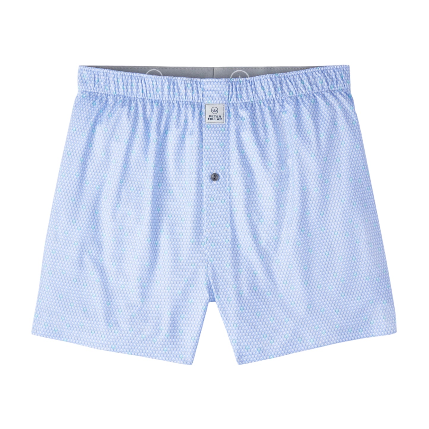 Geo Skull Performance Boxer Short (White)