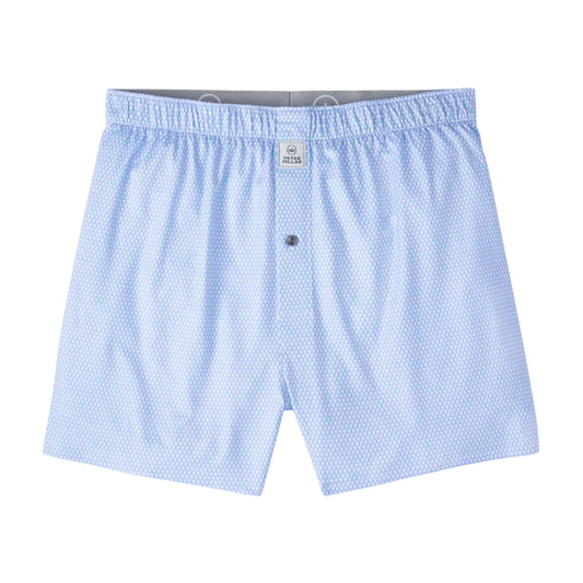 Geo Skull Performance Boxer Short (White)