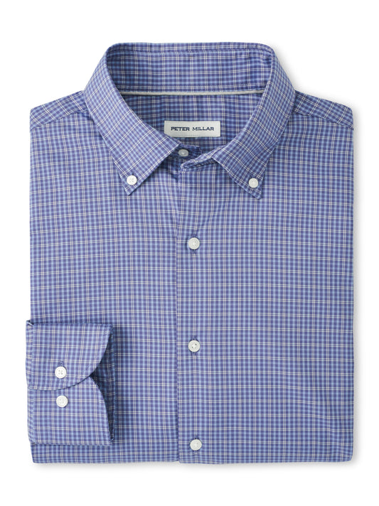 Stowe Crown Lite Cotton-Stretch Sport Shirt (Deep Violet)