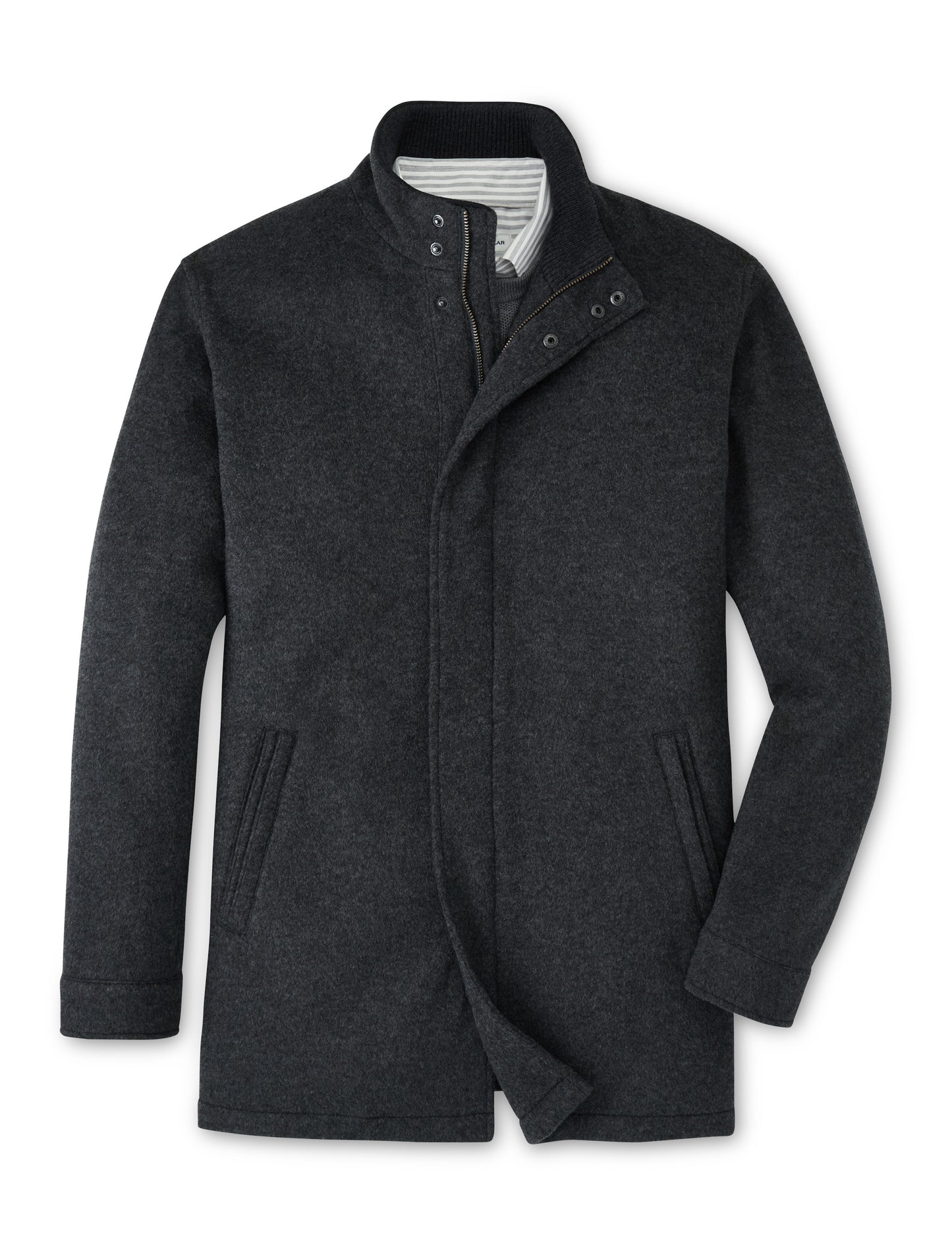 Crown Flex Merino City Coat (Iron)