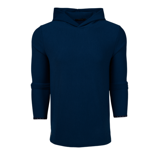Traverse Waffle Hoodie (Maltese Blue)