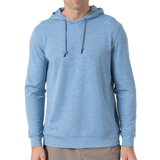 Hesi Performance Hoodie (Heather - Potomac Blue/Baby Blue)