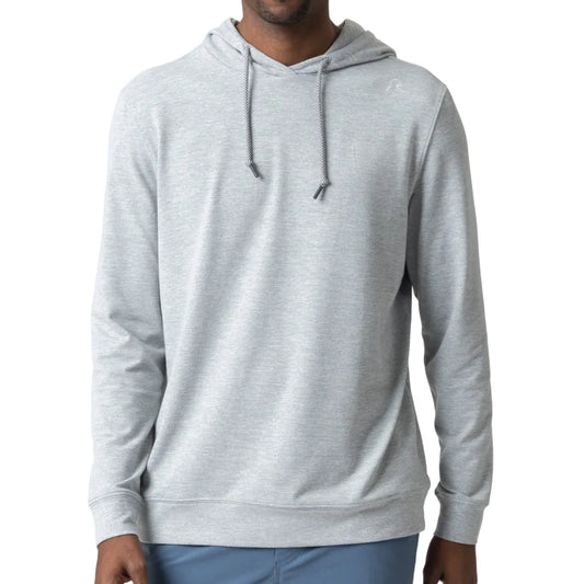 Hesi Performance Hoodie (Heather - Stainless Steel/White)