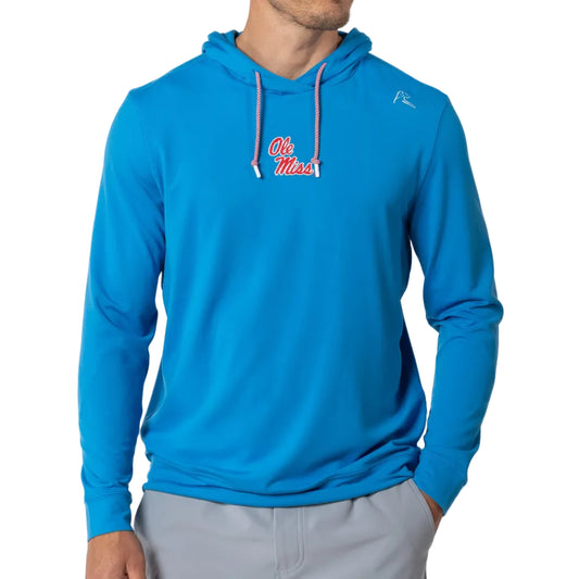 Hesi Collegiate Hoodie - Ole Miss (Birdie Blue)