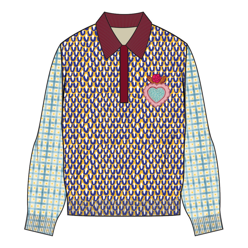 MILLIE POLO KNIT SHIRT