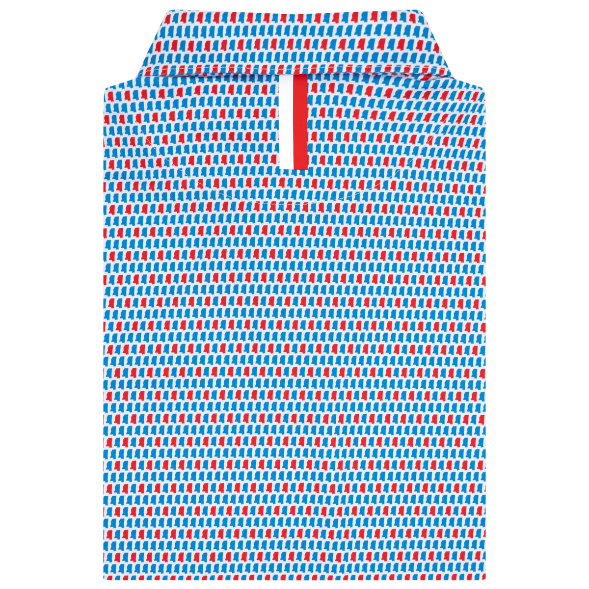 The Ole Miss Home State Polo (White/Birdie Blue)