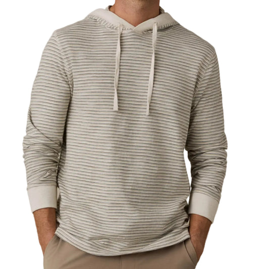 Sunwashed Organic Hoodie (Cedar Falls Stripe)