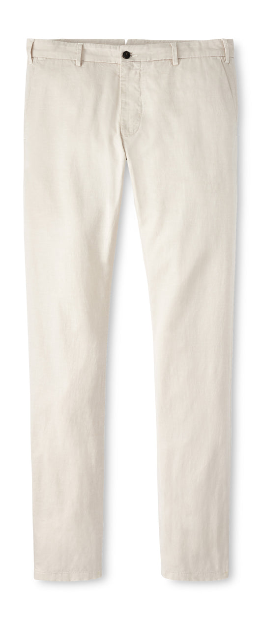 Somerset Flat-Front Pant (Stone)