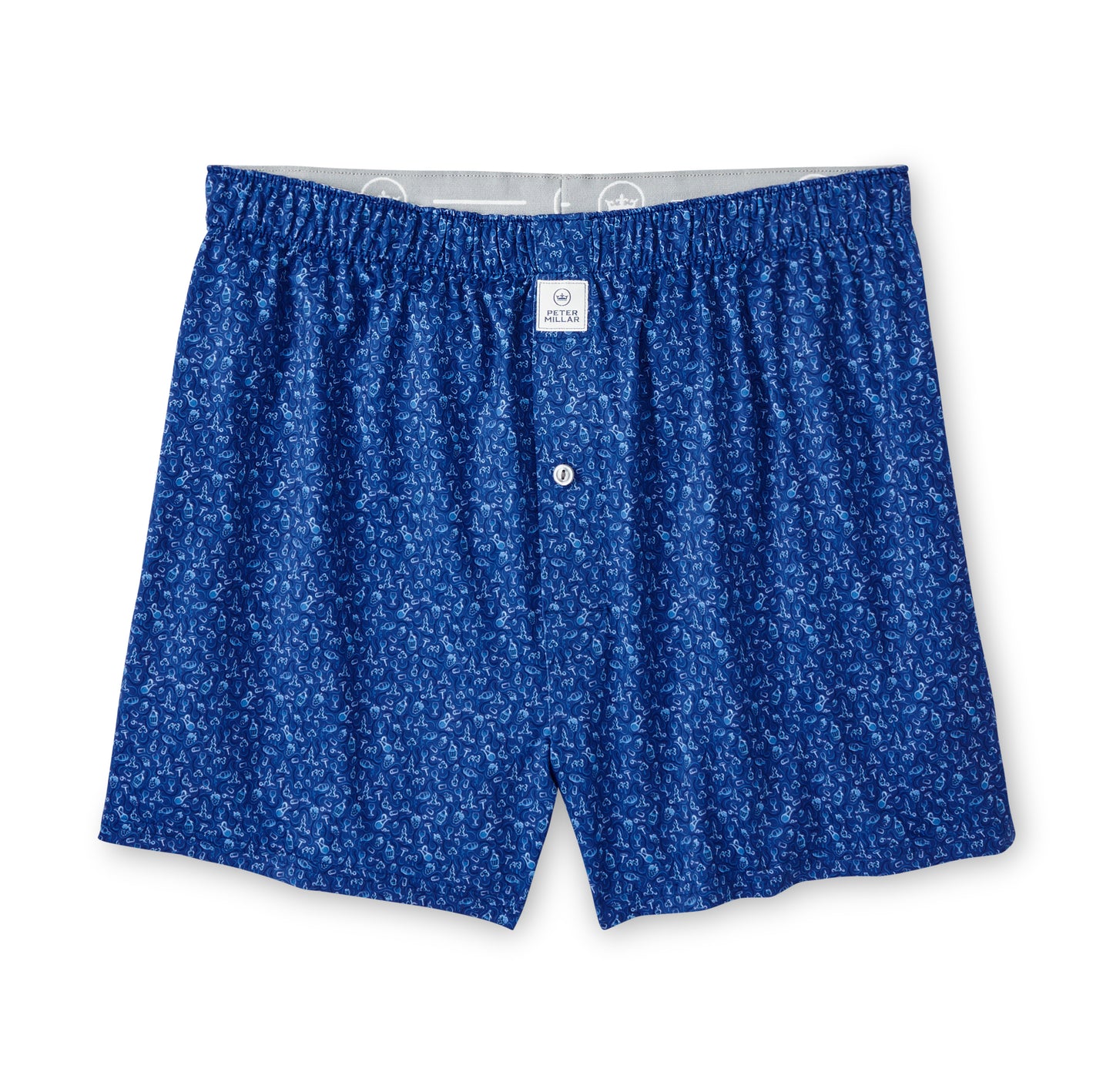 Wine Country Performance Boxer Short (Sport Navy)