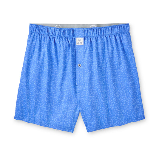 Toga Party Performance Boxer Short (Blue Sea)