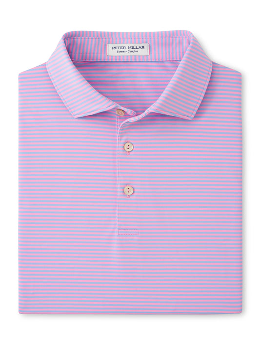 Hales Performance Jersey Polo - Sean Self Collar (Pink Vale)