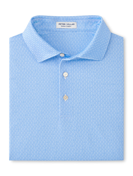 Shake It Up Performance Jersey Polo (Cottage Blue)