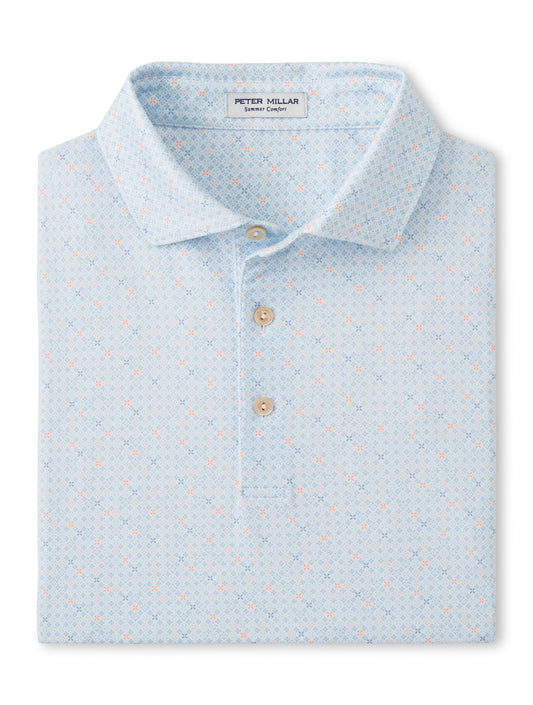 Castellina Performance Jersey Polo (White)