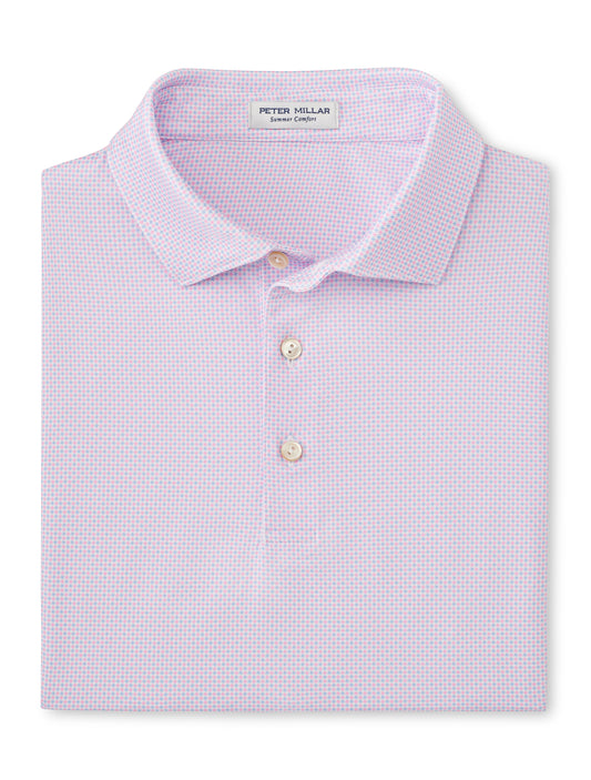 Phoenix Performance Jersey Polo (White/Cottage Blue)