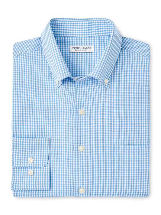 Derwent Performance Twill Sport Shirt (Seaport Blue)