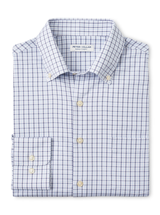 Hamilton Performance Twill Sport Shirt (Morning Blue)