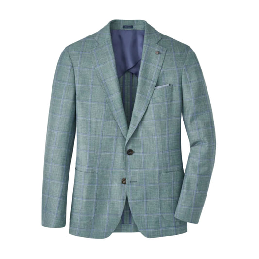 Salisbury Windowpane Soft Jacket (Willow)