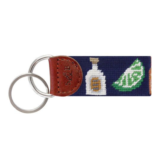 Make A Margarita Key Fob (Dark Navy)
