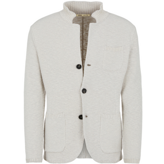 Portofino Moulinè Cotton Swacket (White)